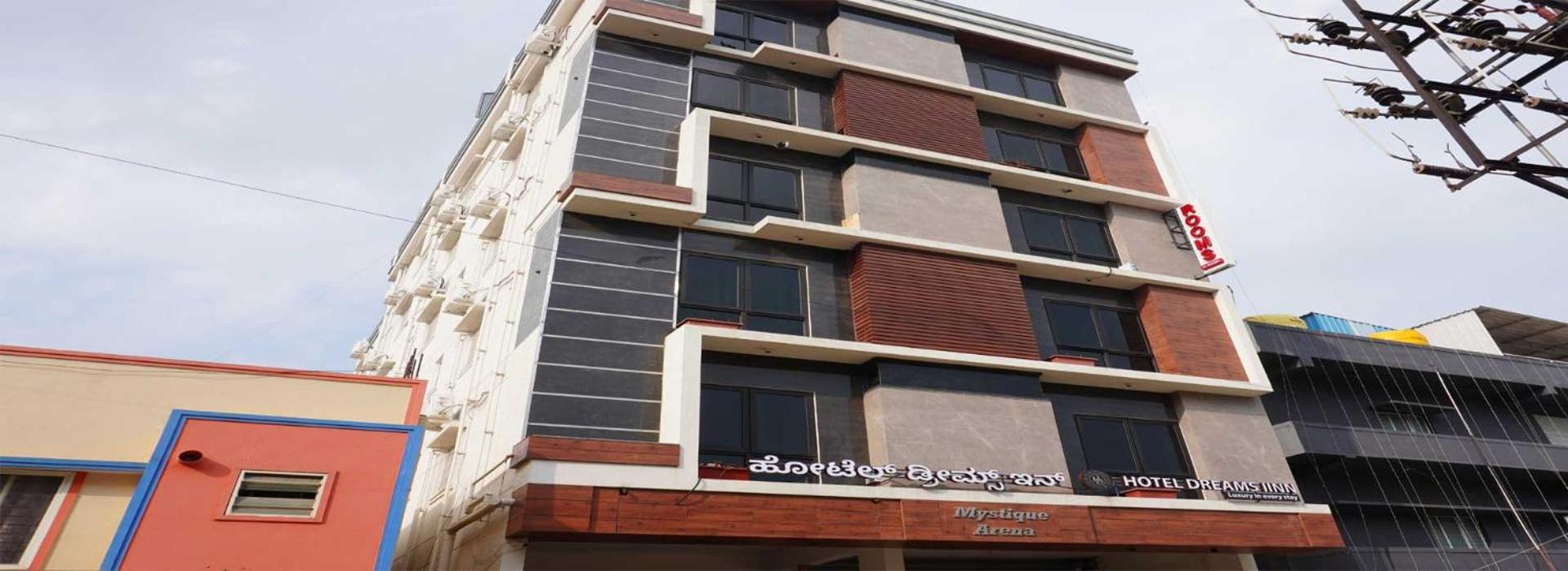 Hotel Dreams Inn بنغالور المظهر الخارجي الصورة